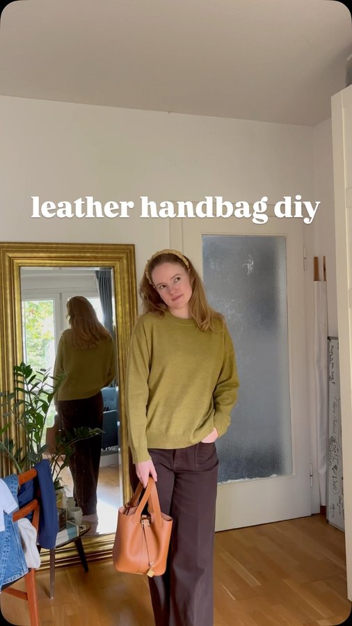 Instagram post by @clicli_the_great for Babylon Leather. Caption reads: [...] it didnt make me cry🤝 Thank you to....