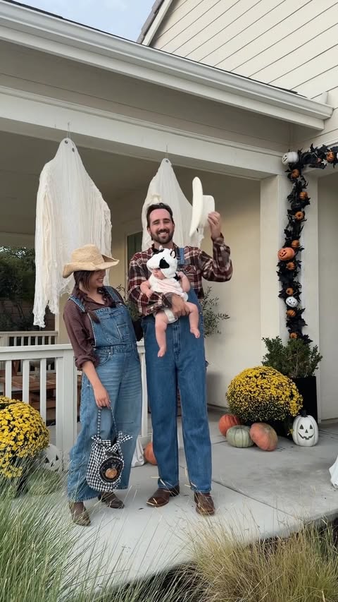 Instagram post by @shylahmay for Pottery Barn Kids. Caption reads: [...] All decor + 👶🏻🐄 costume is from....