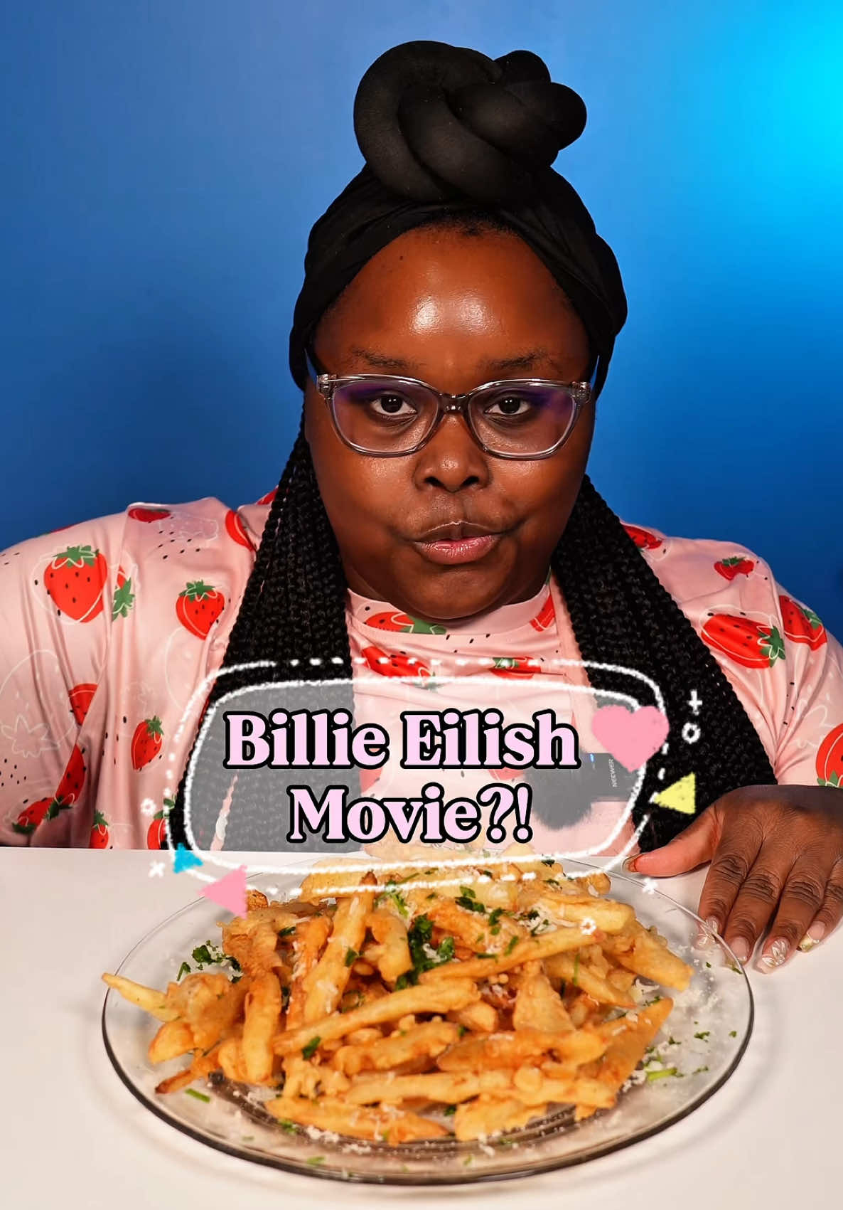 TikTok post by @ashanwaki for Hit Me Hard And Soft 3D Movie. Caption reads: Making one of Billie Eilish’s favorite foods in....