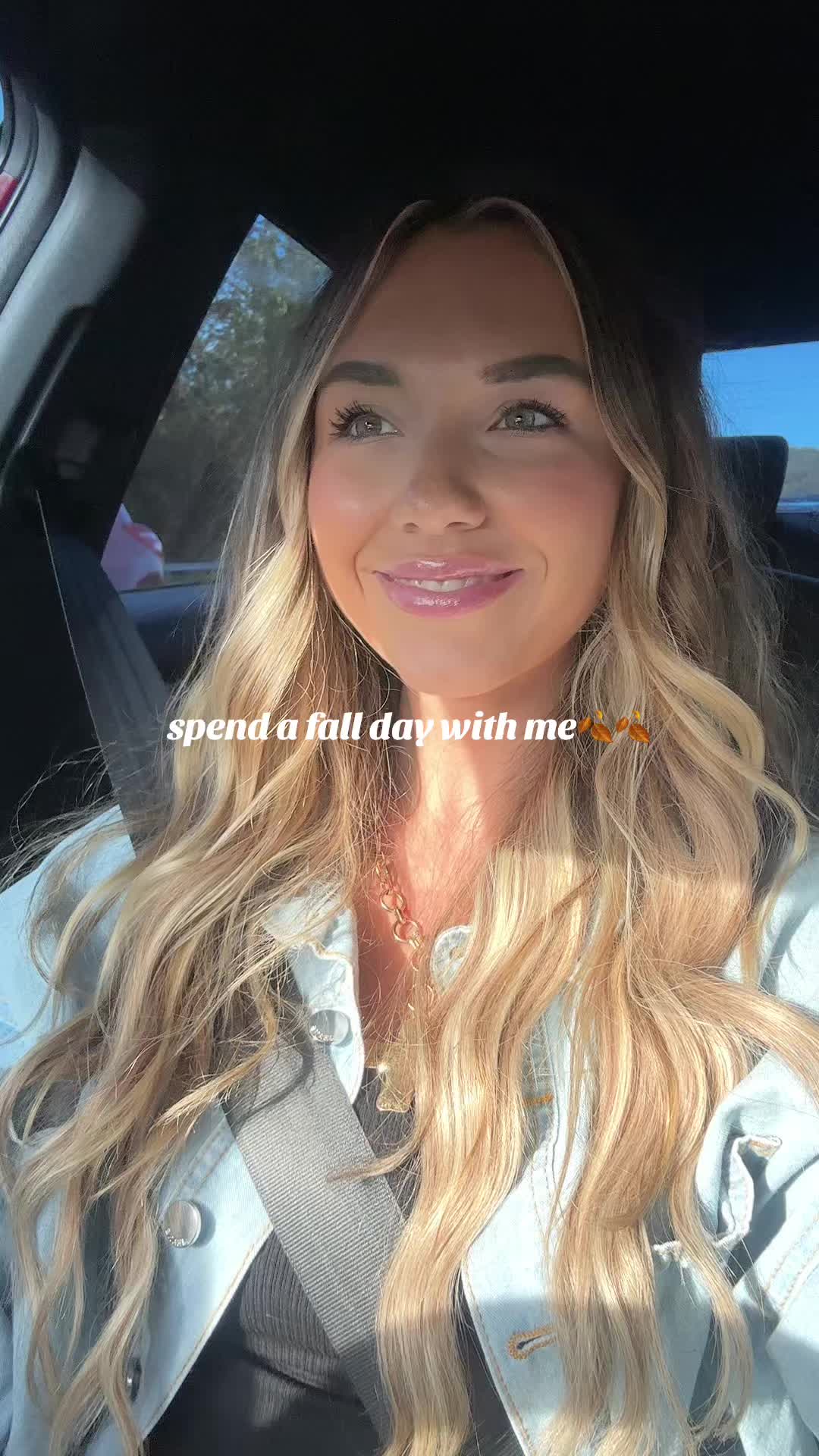 TikTok post by @katieedehart for Chegg. Caption reads: Spend a fall day with me and @Chegg 📚🍂 #ad....