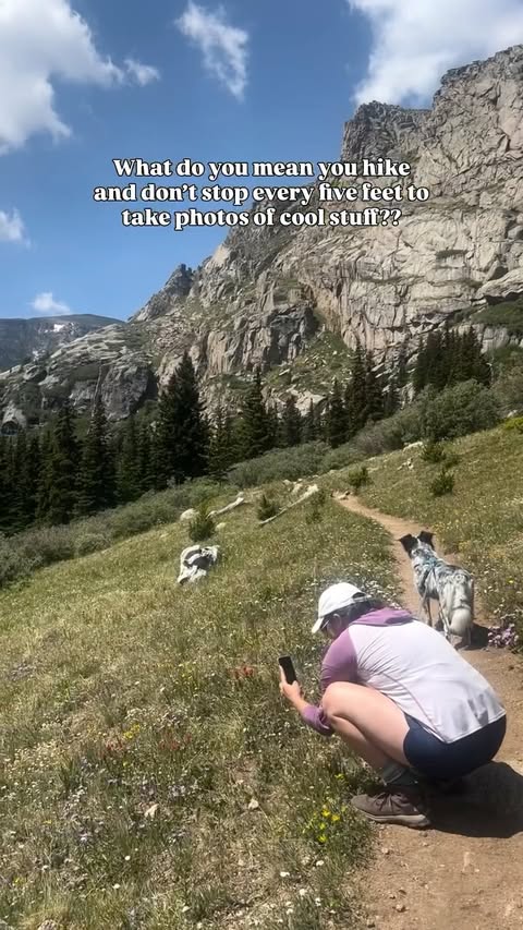 Instagram post by @lilylearnsfromnature for Stio. Caption reads: [...] just so much magic out there!!! I wear @stio....