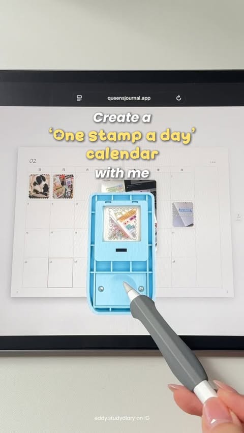 Instagram post by @eddy.studydiary for Paperlike. Caption reads: [...] screen protector and pencil grip from....