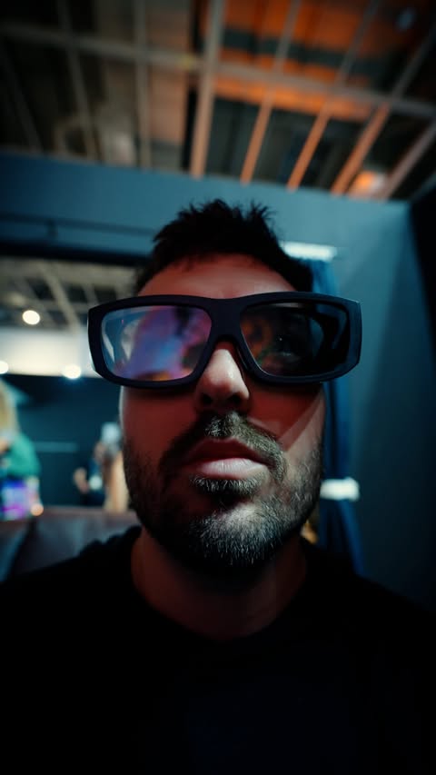 Instagram post by @mattykay for XGIMI. Caption reads: [...] Learn more at the link in my bio. @xgimitech....