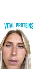 Instagram post by @emilyzugay for Vital Proteins. Caption reads: #VitalPartner I graduated collagen with a degree....