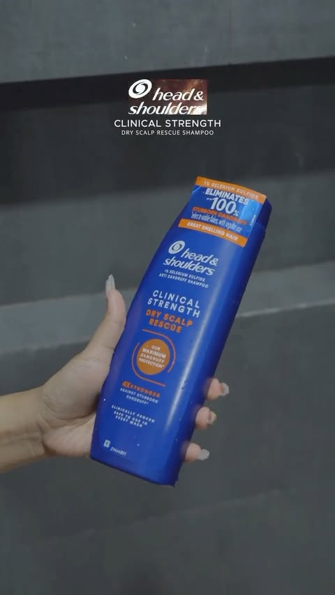 Instagram post by @geneofiana for Head & Shoulders North America. Caption reads: No more “amoy gamot” haircare 👋🏼 Healthy scalp,....