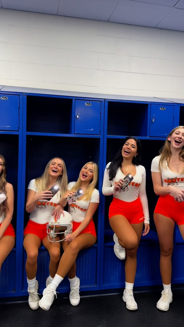 Instagram post by @rocktvclassic for Hooters. Caption reads: Country Roads: Locker Room Edition
Our fav’s....