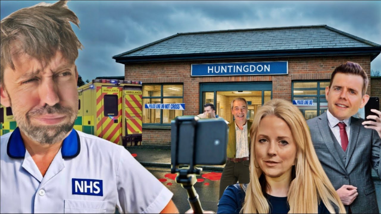 YouTube post by @aidThompsin for Casa Comoda Villa. Caption reads: FAR-RIGHT WATCH: Huntingdon Was A Test - And The....