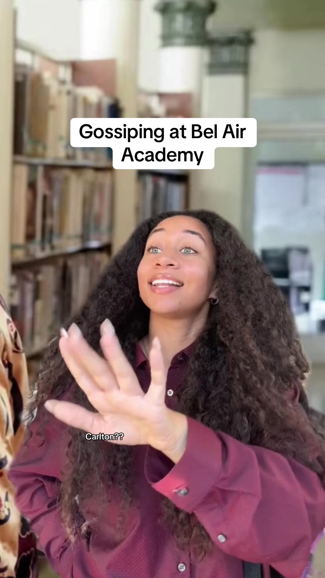 TikTok post by @booboothafoocloset for Peacock TV. Caption reads: #PeacockPartner Be messy w/me one last time &....