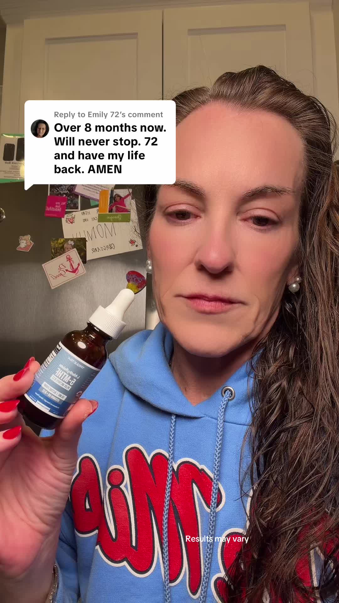 TikTok post by @robinsfavorites for Triquetra Health. Caption reads: Replying to @Emily 72 I feel the exact same way....
