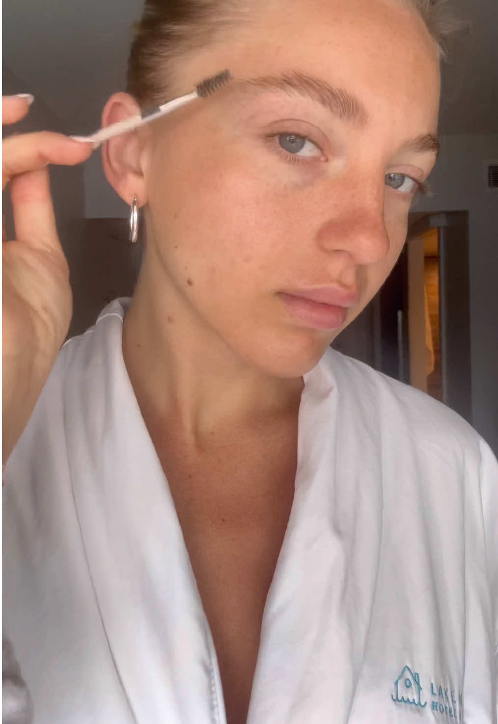 TikTok post by @brynnaaronrumfallo for This Works. Caption reads: morninggg 🫧 @thisworks #skincare .