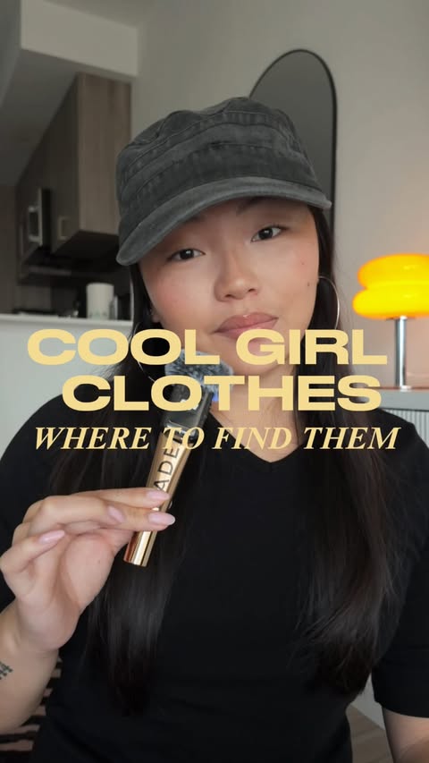 Instagram post by @annastazya.s for nuuly. Caption reads: Cool Girl Clothes and where to find them. Nuuly....