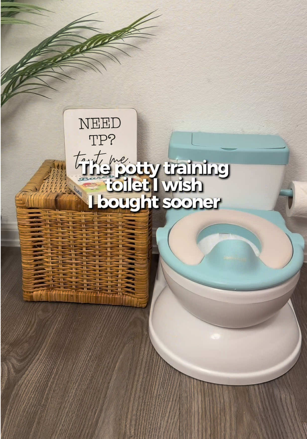 TikTok post by @isabellatownsell for Jool Baby. Caption reads: @Jool Baby this is amazing!!! #pottytraininngboy....