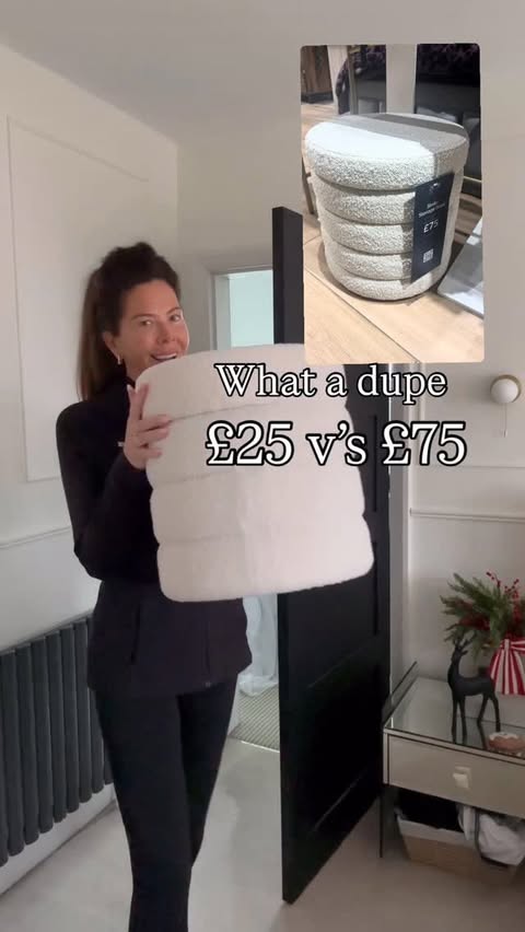 Instagram post by @thechadwick_home for Home Bargains. Caption reads: Can’t believe I got one I was literally going to....