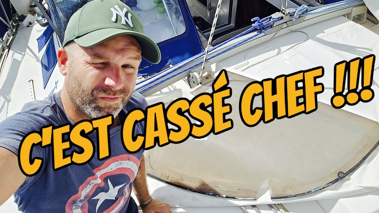 YouTube post by @vadrouilleurs for yfood. Caption reads: 60 days - 60 videos. Day -11. Broken porthole, bad....