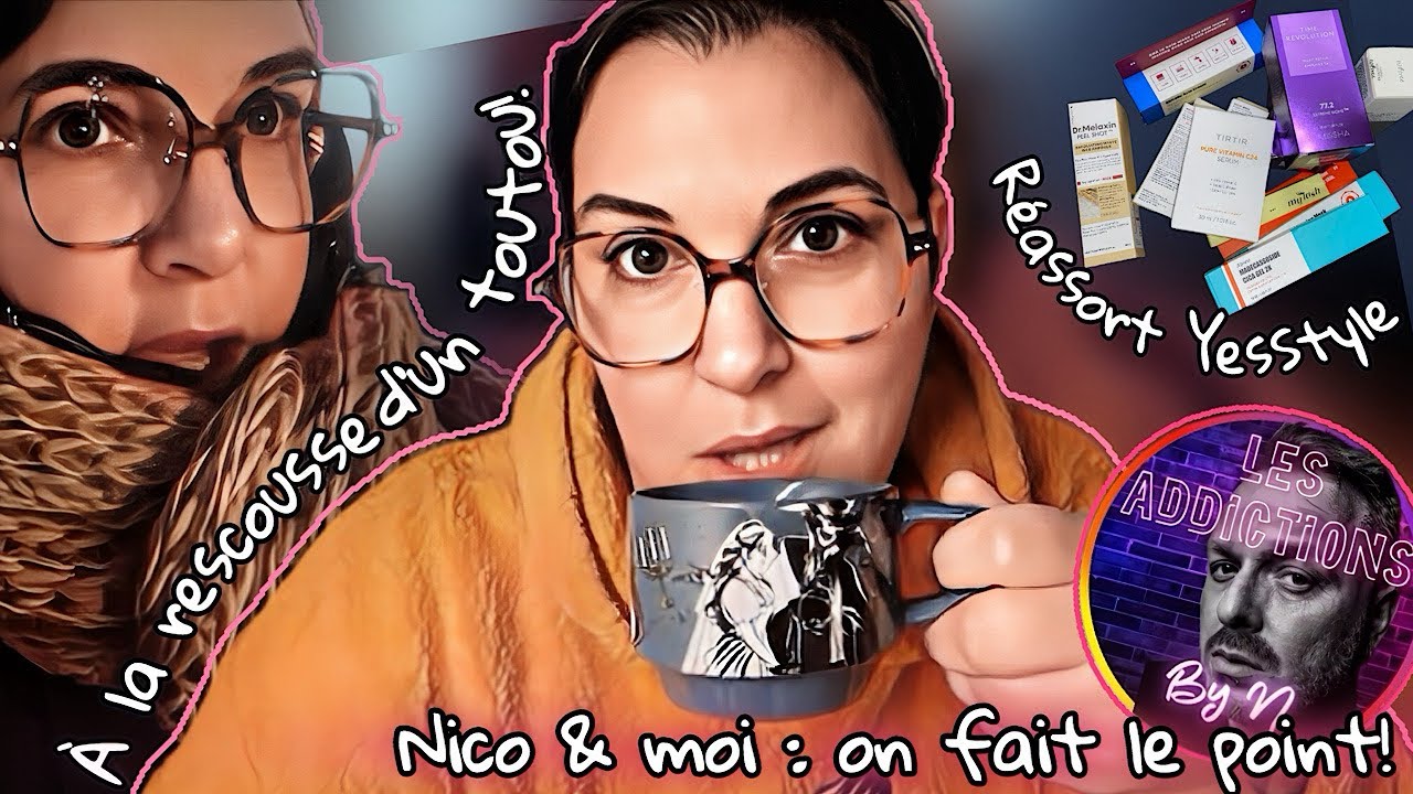 YouTube post by @aupaysdejenny for YesStyle. Caption reads: ꓦ𐌋𐌏.