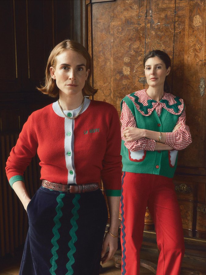 Instagram post by @blancamiro for Monoprix. Caption reads: Mark your calendars 🗓️ !!! @lavestelaveste x....