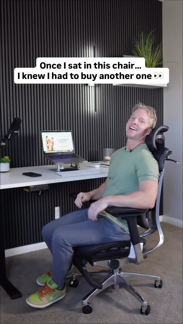 Instagram post by @liveleantv for OdinLake. Caption reads: [...] literally fixed my posture 🙌

The....