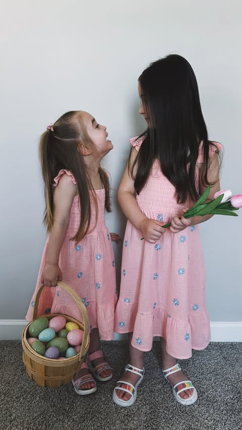 Instagram post by @kris.altengof for PatPat. Caption reads: [...] these memories 🥹💗 Easter ready with....