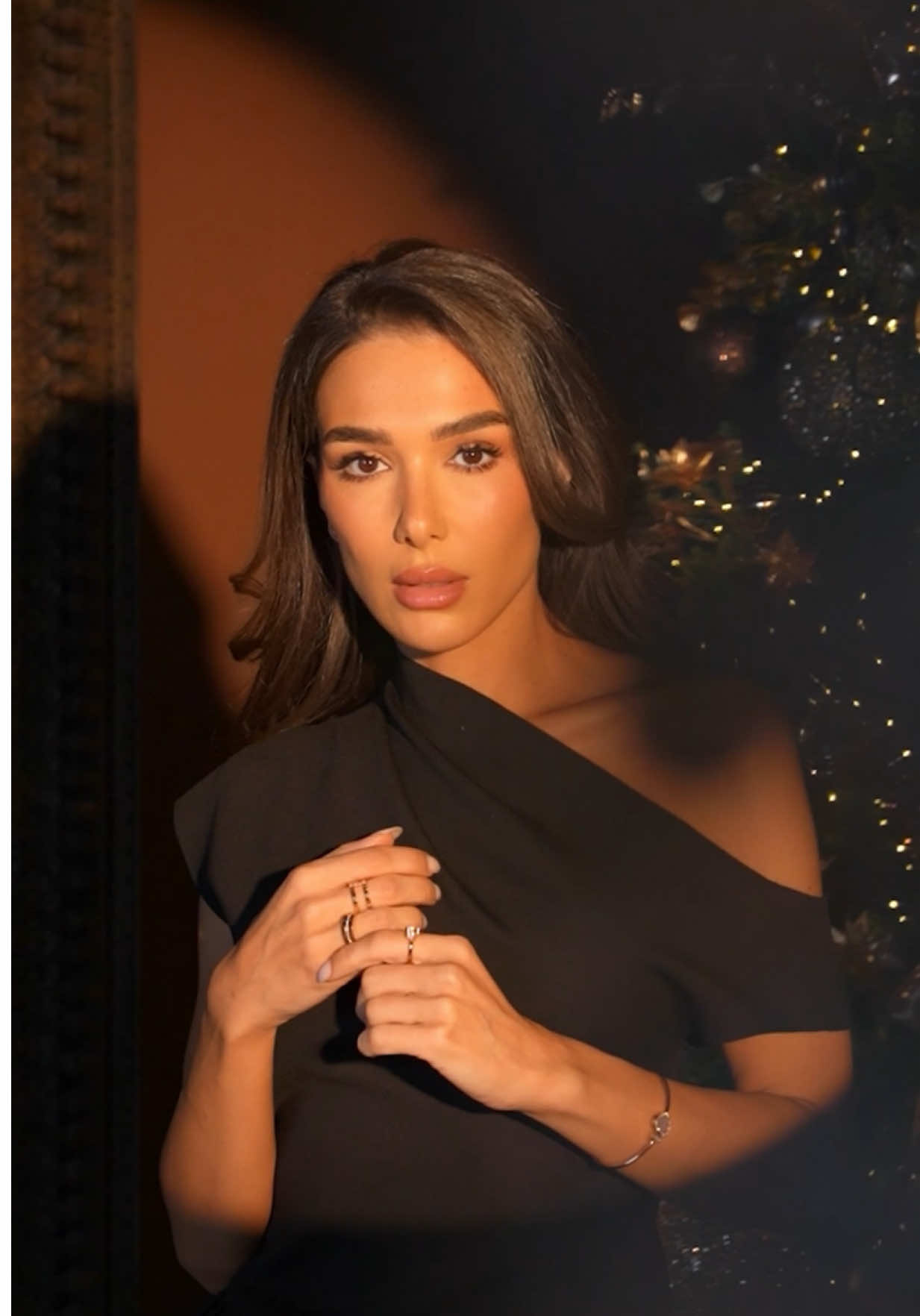 TikTok post by @maram.zbaeda for Chopard. Caption reads: Timeless @Chopard jewelry that elevates the....