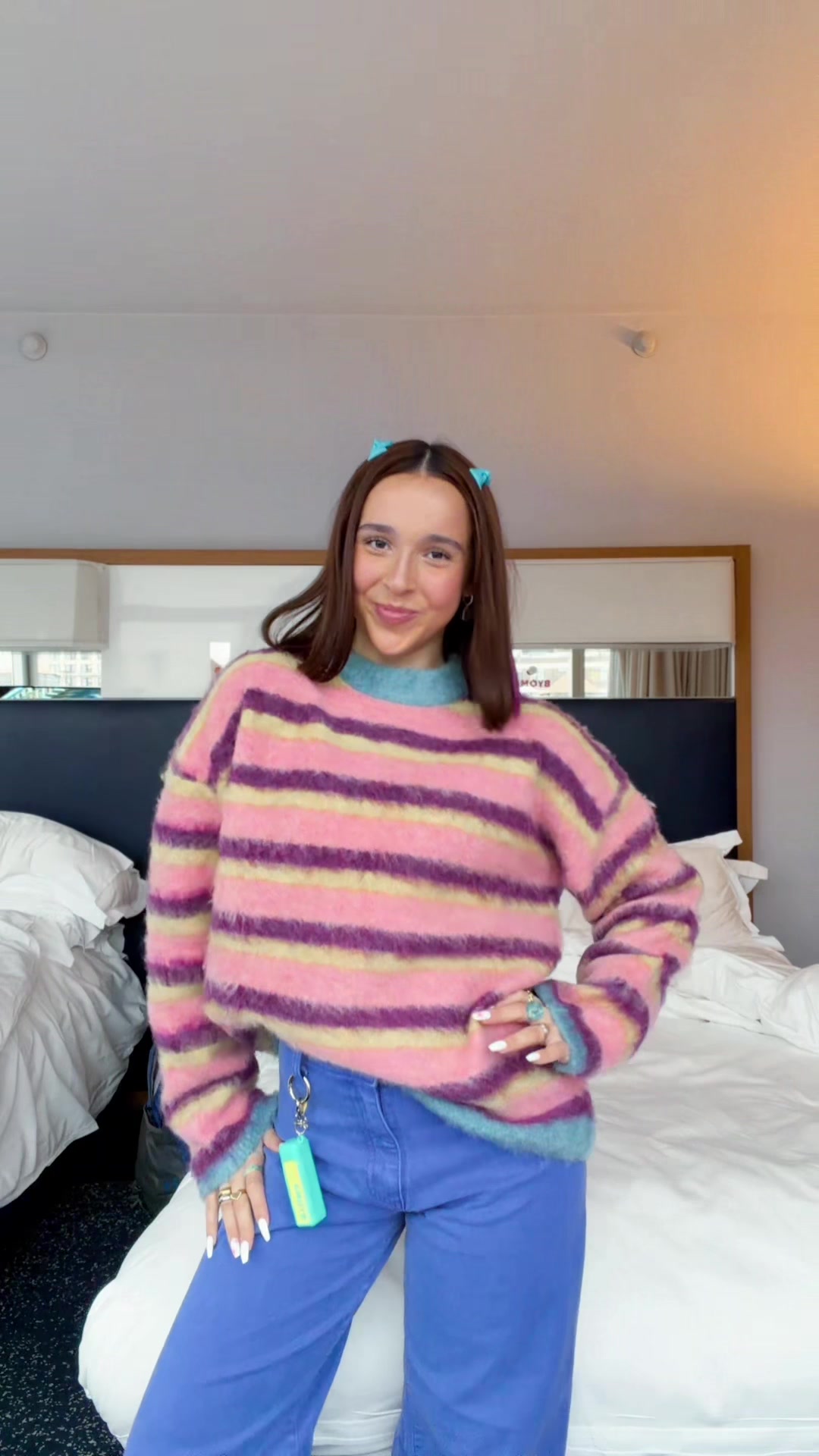 TikTok post by @lisi.shops for BYOMA. Caption reads: go to the❄️ @byoma wonderlab ❄️ TODAY on 21 Greene....