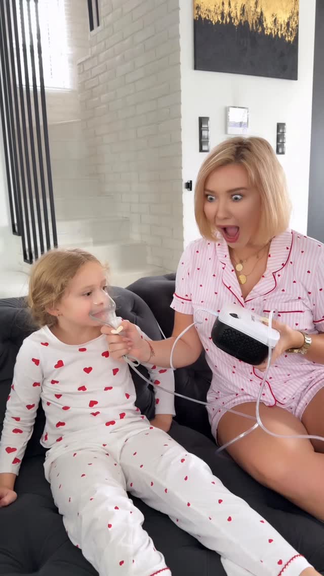 Instagram post by @lili.antoniak for Mybestpharm. Caption reads: REKLAMA ✨ Oby nasze dzieci były zawsze zdrowe - to....