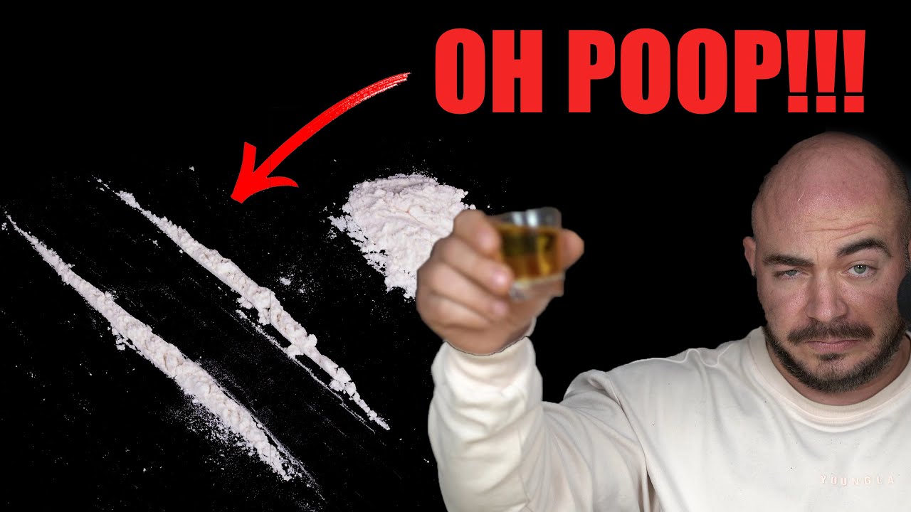 YouTube post by @Psyched.Substance for Marek Health. Caption reads: They gave me the WRONG line of coke!!!.