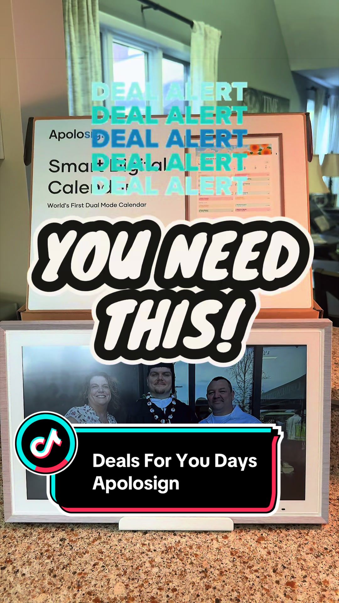 TikTok post by @bjmorris23 for Apolosign. Caption reads: [...] Your Family’s Organization with the....