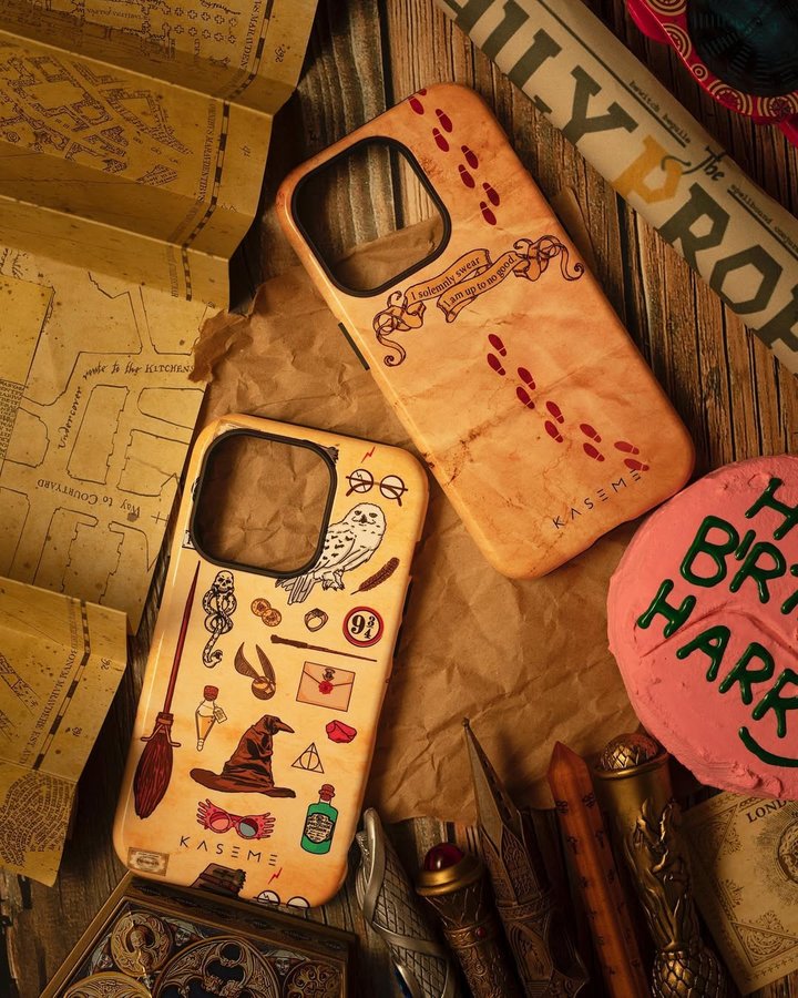 Instagram post by @myharrypottercorner for KaseMe. Caption reads: These two are definitely my favorite 😍 ⁣ ....