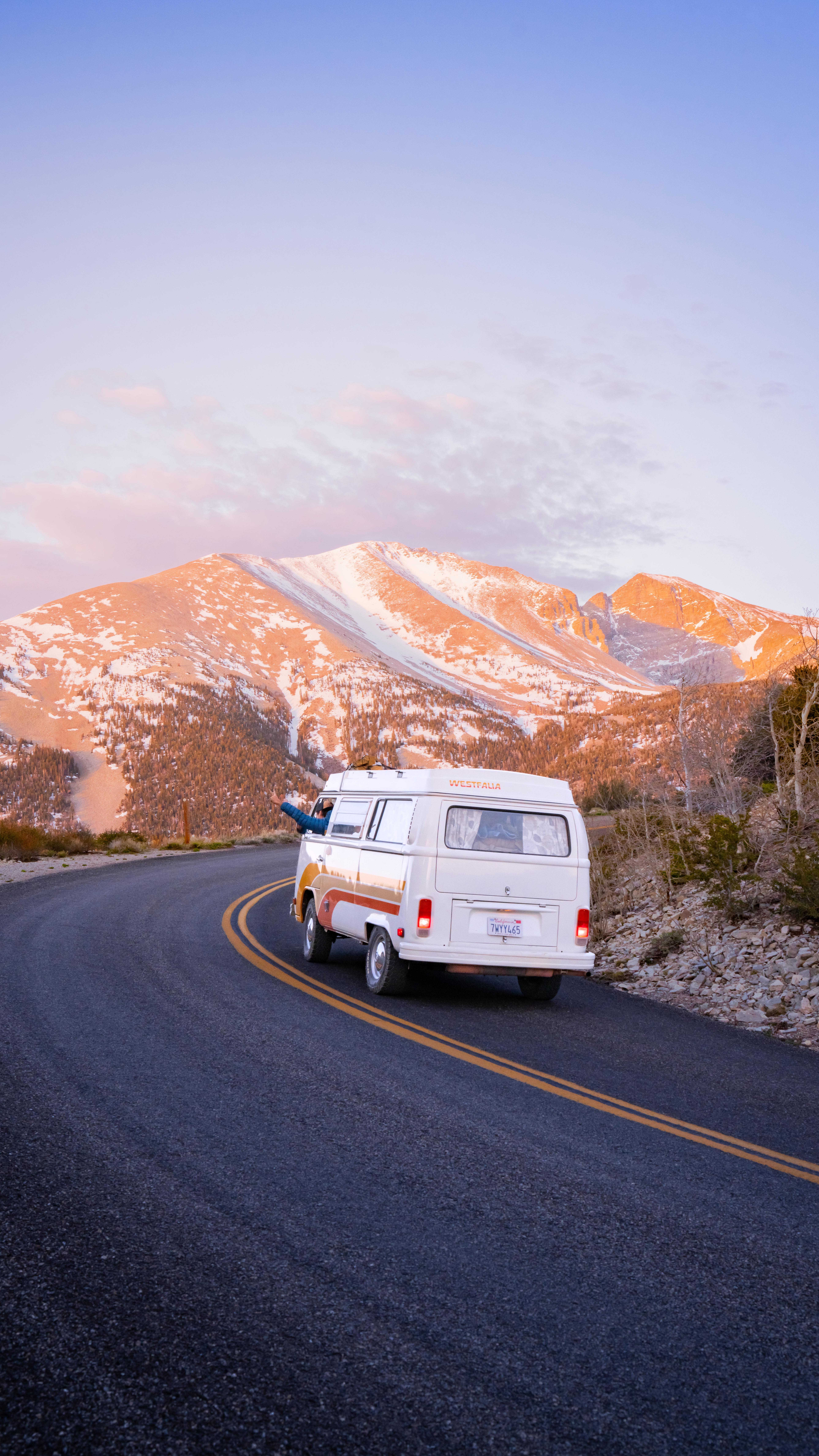 Instagram post by @packthebus for Travel Nevada. Caption reads: Sponsored: You can’t miss this special hike! Not....