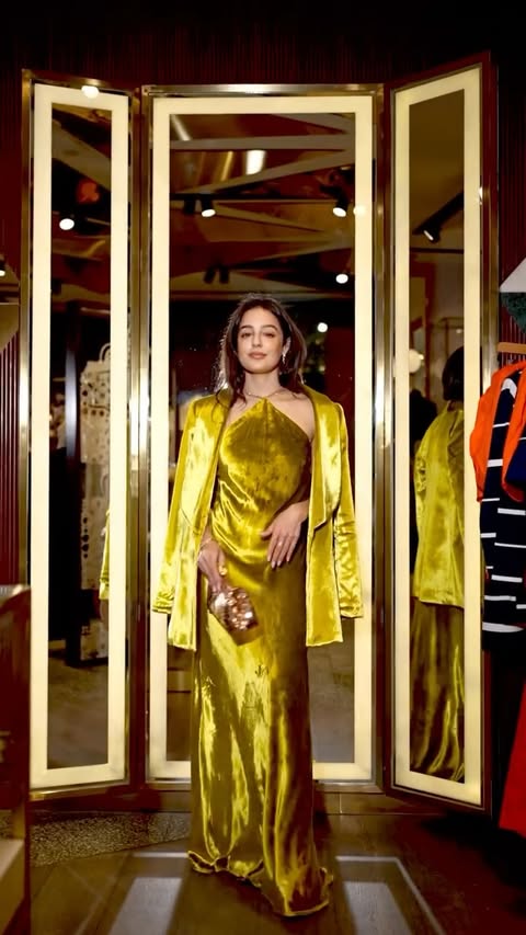 Instagram post by @tarinimanchanda for The Collective. Caption reads: Festive wear decoded and decided with Ted Baker! I....