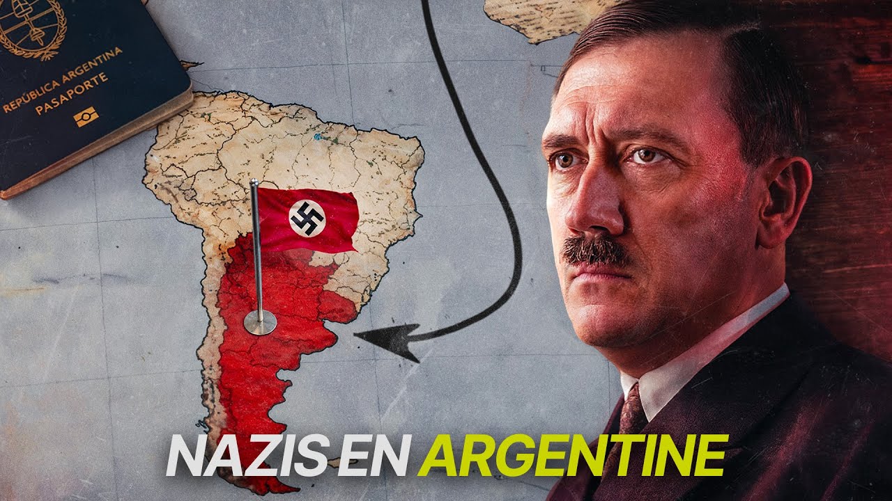 YouTube post by @LaMinuteGeographie for Emma. Caption reads: Why did the Nazis flee to Argentina?.