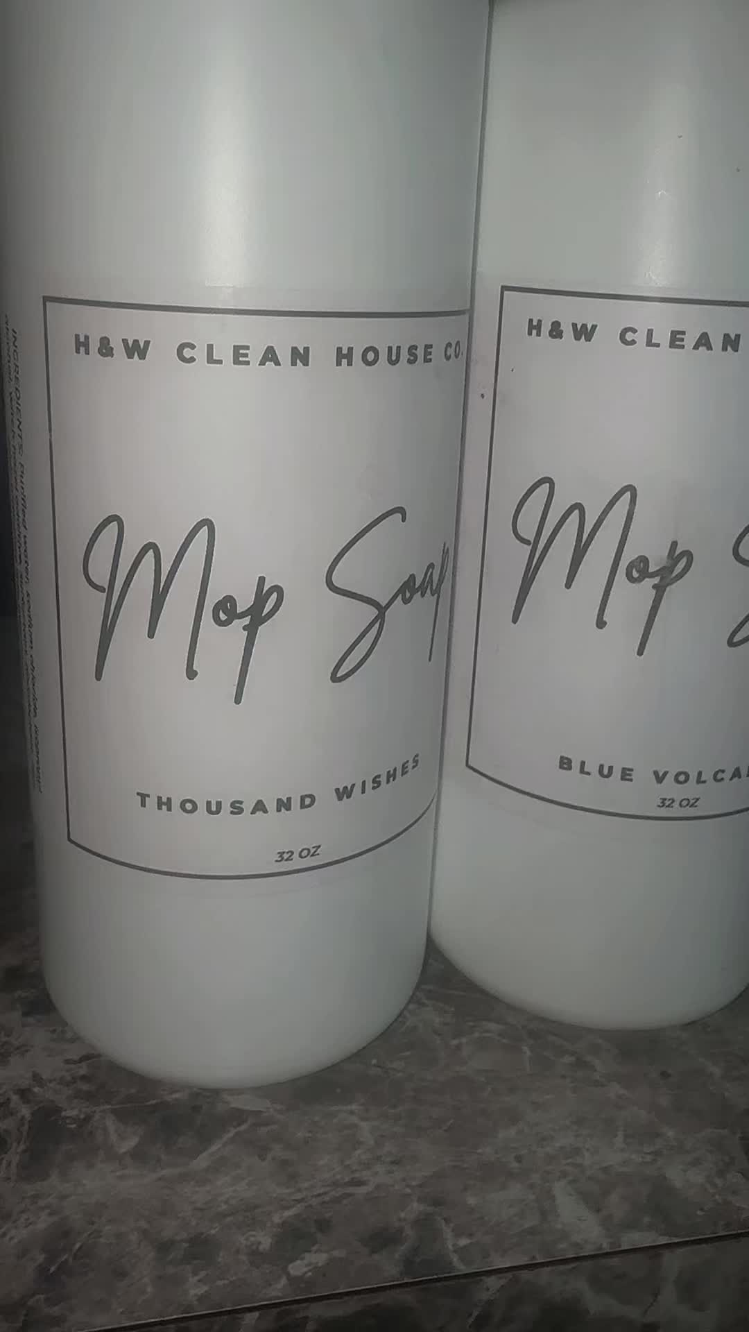 TikTok post by @adelewhittington for H&W Bath Haus. Caption reads: [...] toxic cleaner I’ve ever tried👏❤️ @H&W Bath....