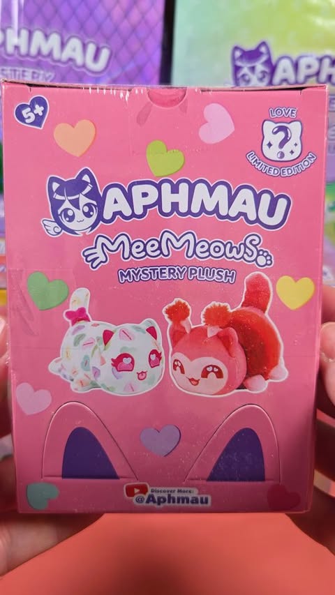 Instagram post by an influencer for Bonkers Toys. Caption reads: AD | New Toy Alert! Aphmau MeeMeows Valentines....