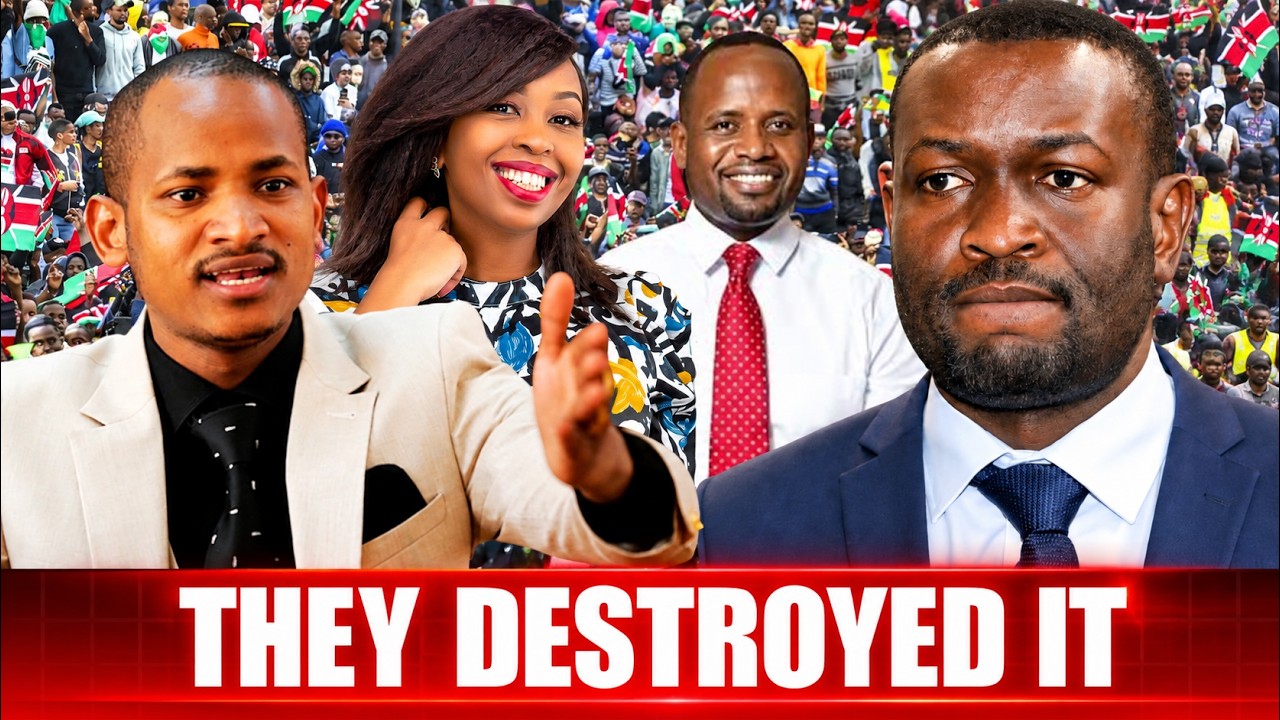 YouTube post by @LeeMakwiny for TubeBuddy. Caption reads: LEAKED: 5 People Behind Linda Mwananchi’s....