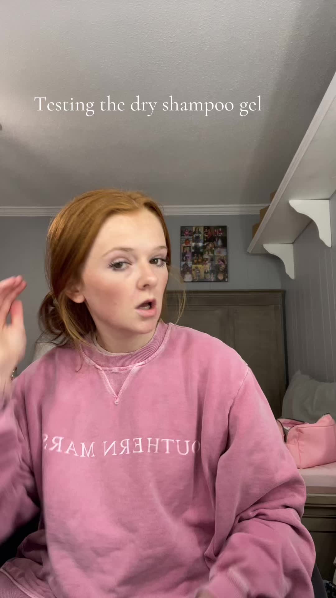 TikTok post by @rainyyyyyy6 for AMAXY Beauty. Caption reads: @AMAXY Haircares #amaxy #hairtok #hair #dryshampoo....