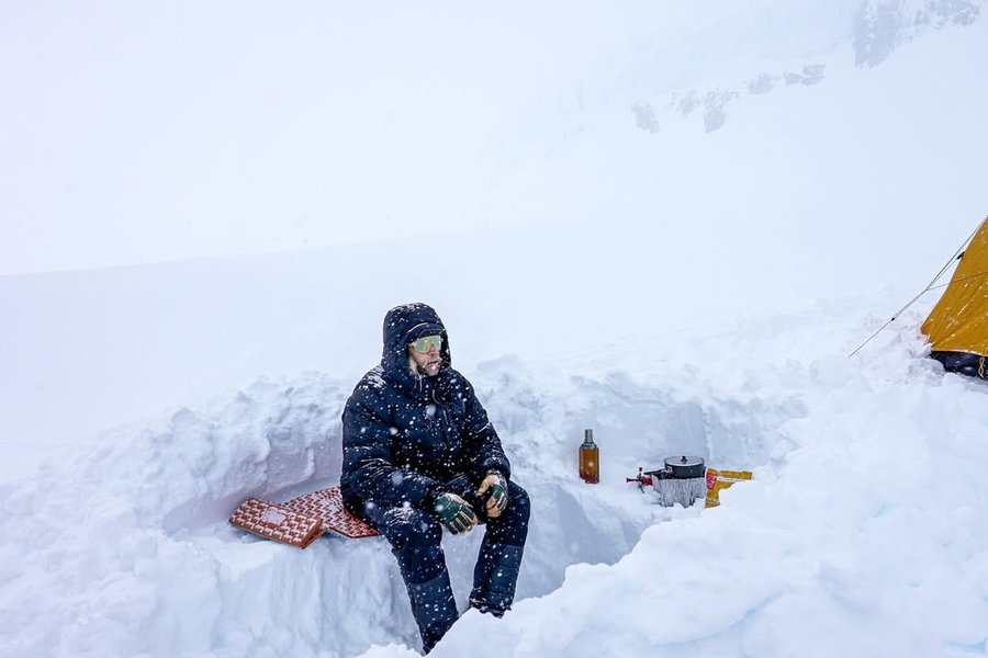 Instagram post by @codytownsend for TINCUP Whiskey. Caption reads: Well folks. See ya in a couple months. Off into....
