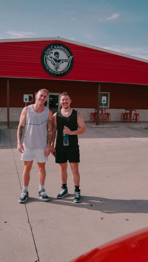 Instagram post by @sahara_fit for Bearbottom Clothing. Caption reads: Social media meets real life 🤘 It’s truly wild to....