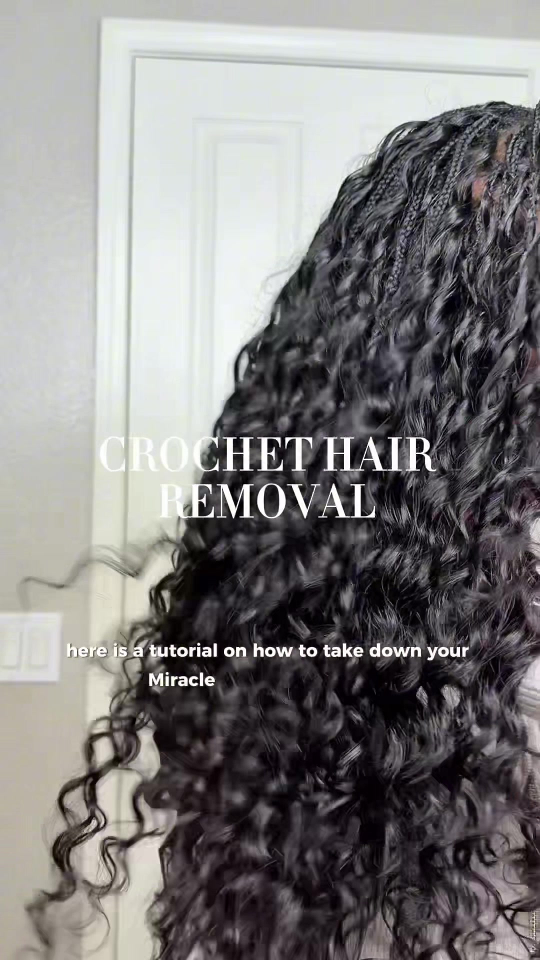 TikTok post by @abi.wole for OQHAIR. Caption reads: [...] #braidinghairstyles @OQ HAIR STORE @OQHAIR.