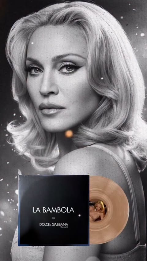 Instagram post by @concajulian for Dolce&Gabbana. Caption reads: Madonna’s “La Bambola” hits different.
A timeless....
