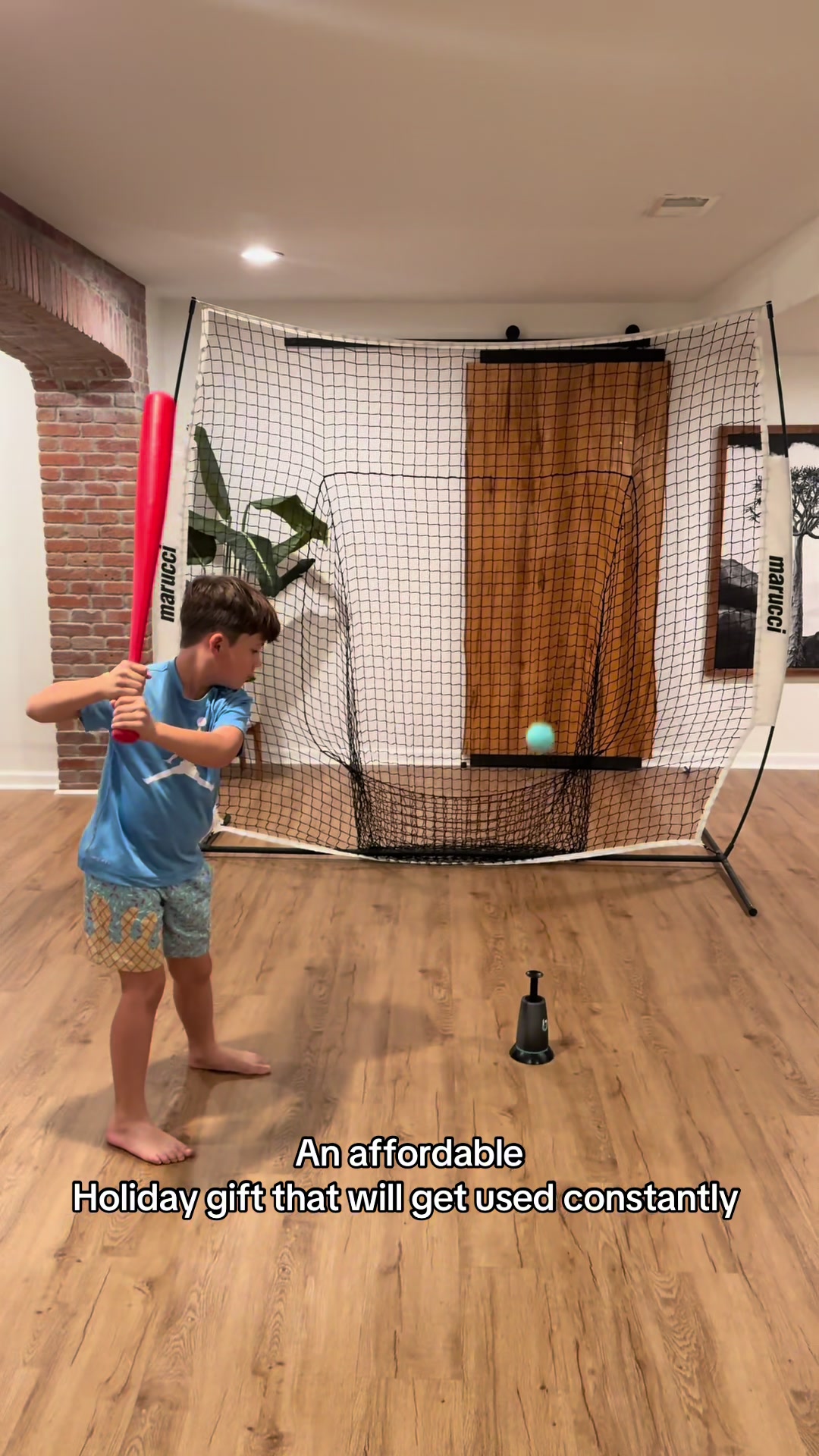 TikTok post by @bethpicard for Plate Crate. Caption reads: [...] run straight to take some swings. @Plate....