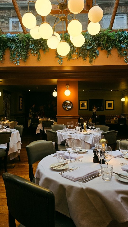 Instagram post by @acalmwalk for Son de Flor. Caption reads: Golden light, crisp air, and the quiet grace of....