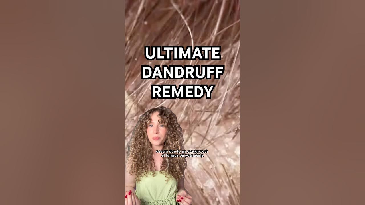 YouTube post by @itsbarbiedelle for Curls Monthly. Caption reads: Shop Vichy Dercos Anti-Dandruff Shampoo on Amazon....