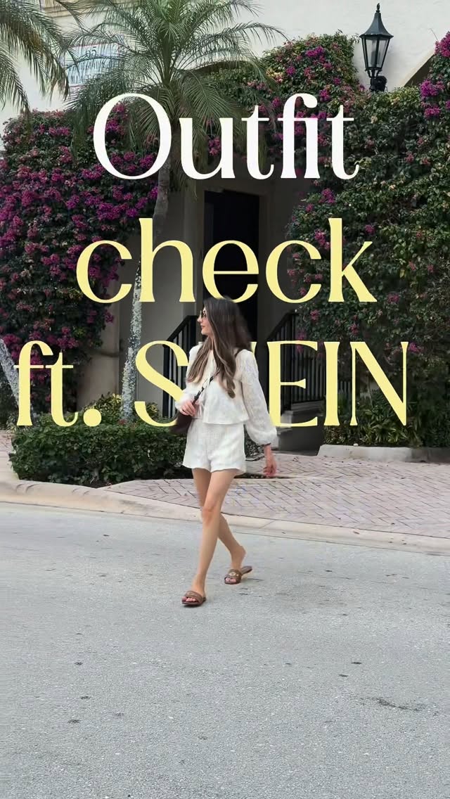 Instagram post by an influencer for SHEIN. Caption reads: Download the SHEIN app, searchR4QAV and use [...].