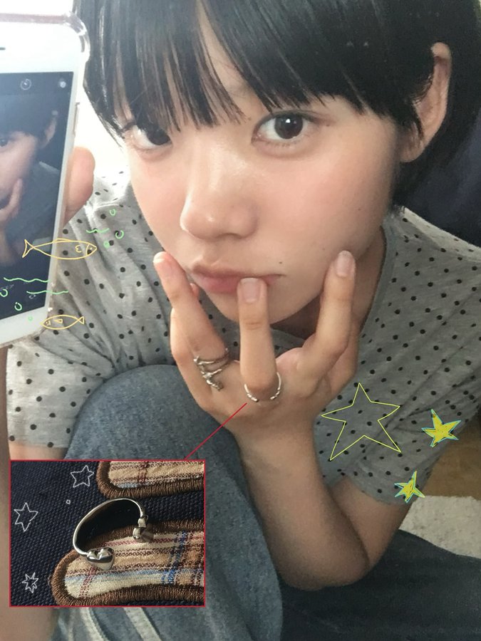 Instagram post by @_k0zn7 for 33club. Caption reads: @33club.jp シンプルかわいいリングをゲット໒꒱·° #33club.
