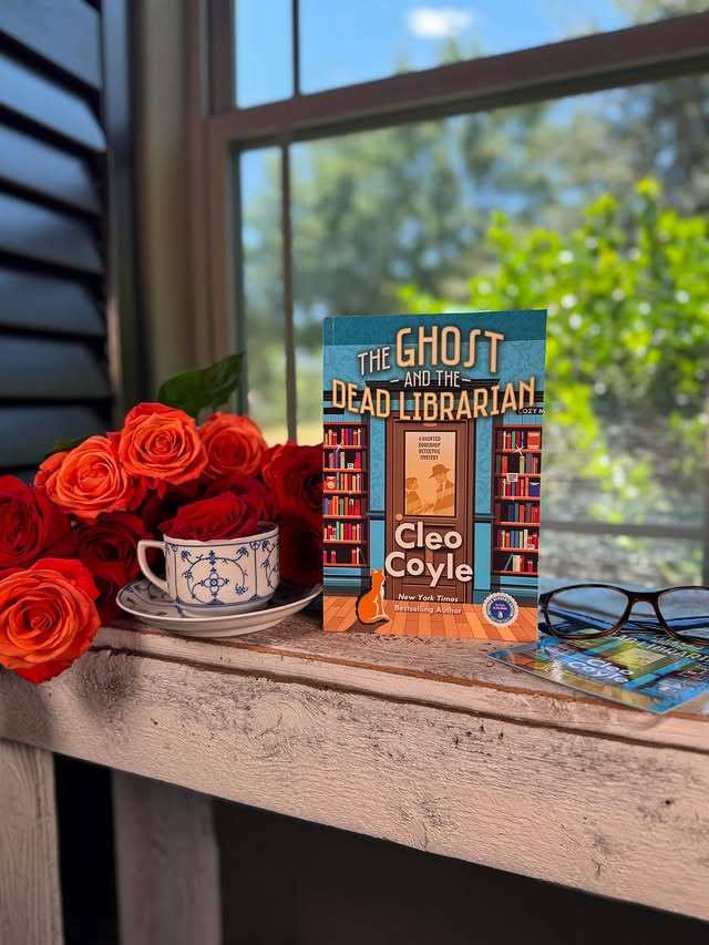 Instagram post by @readthisandsteep for Kensington Books. Caption reads: Thank you @CleoCoyle_Author and @KensingtonBooks....