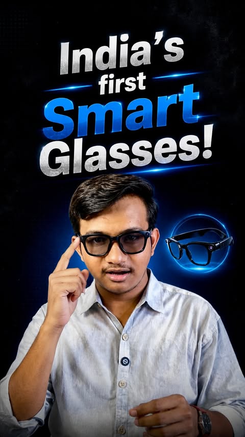 Instagram post by @technicalgujjju for lenskart. Caption reads: [...] are here 👓 Introducing B by Lenskart —....