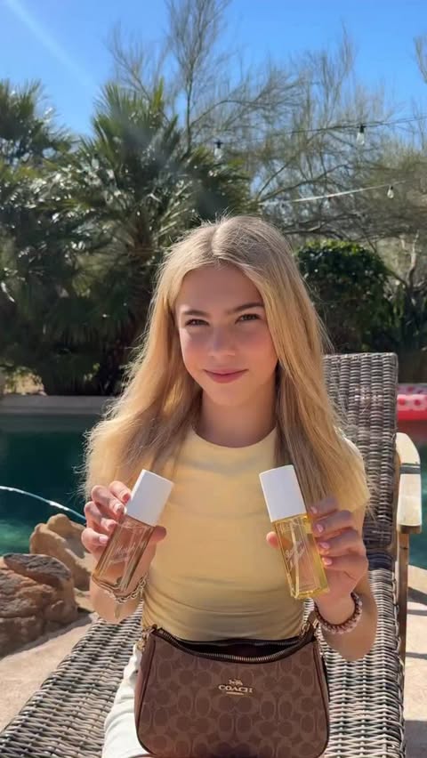 Instagram post by @henley.alexa for Ellis Brooklyn. Caption reads: Sun out, plans stacked, & @ellisbrooklyn mist in....