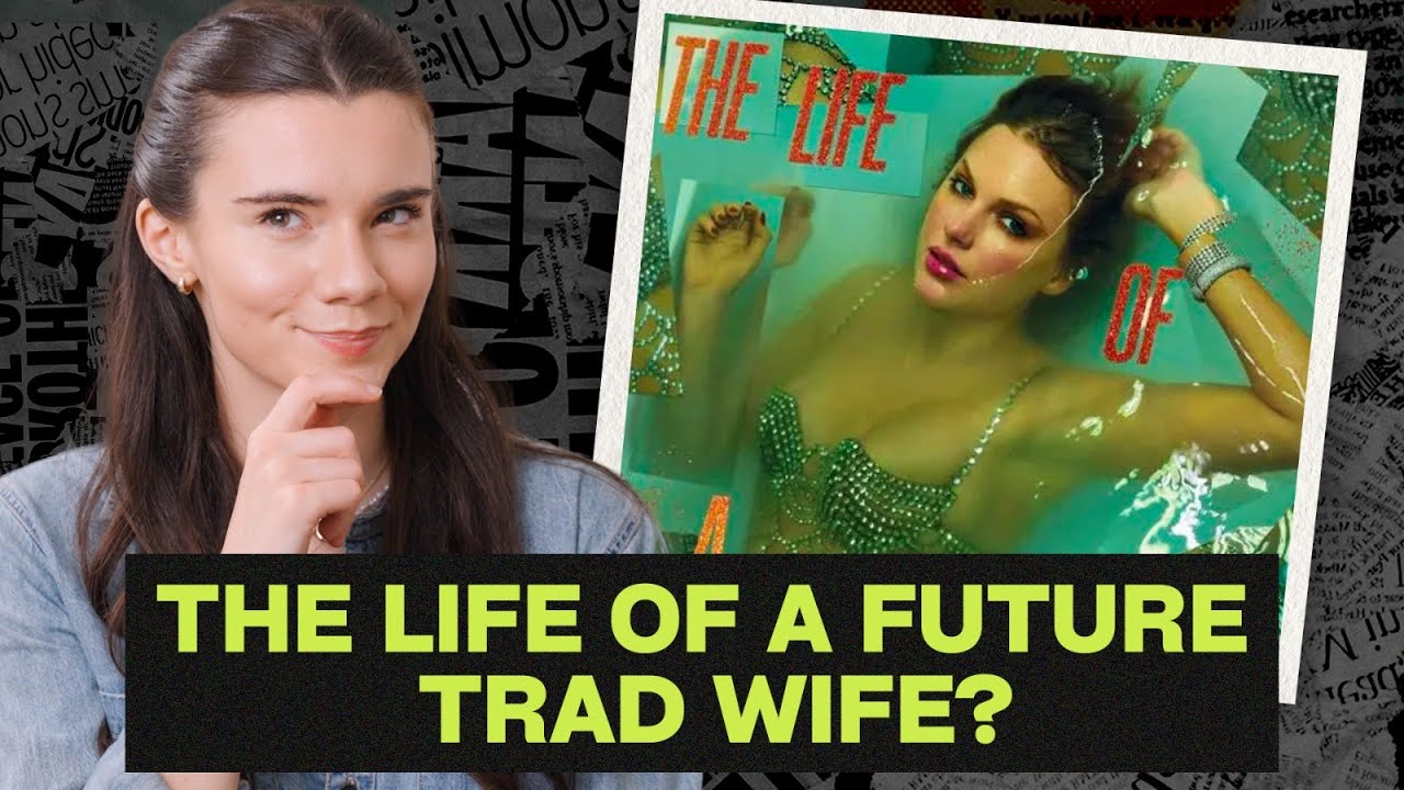 YouTube post by @bbrettcooper for Marek Health. Caption reads: Feminists Are Crashing Out Over Taylor Swift's New....