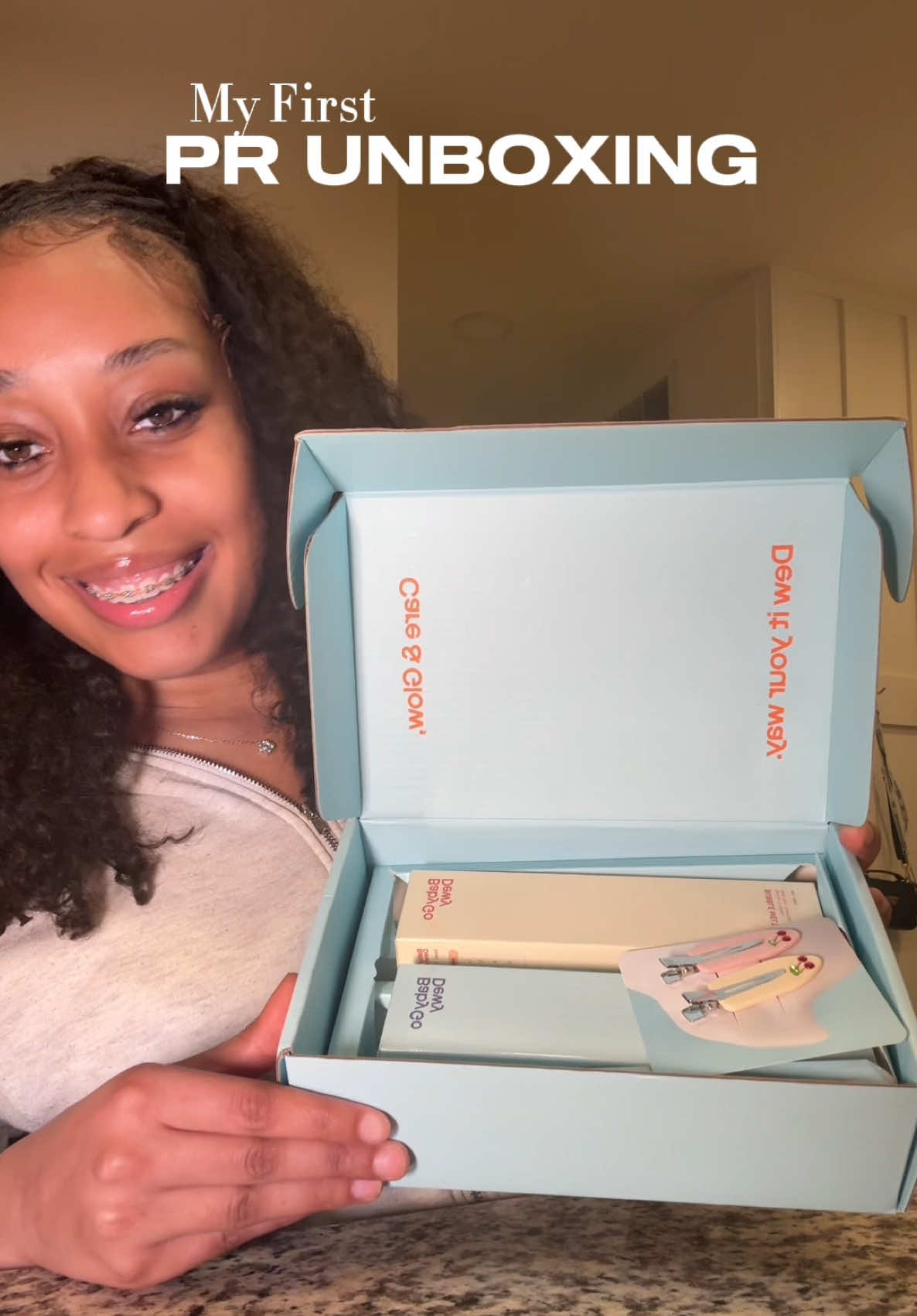 TikTok post by @_.iiamshay._ for Babygodewy Beauty. Caption reads: [...] #contentcreator #prpackages....
