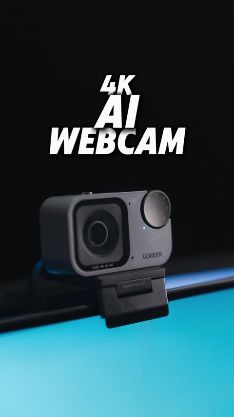 Instagram post by @deanwethers for Ugreen. Caption reads: [...] webcams just don’t cut it anymore. The....